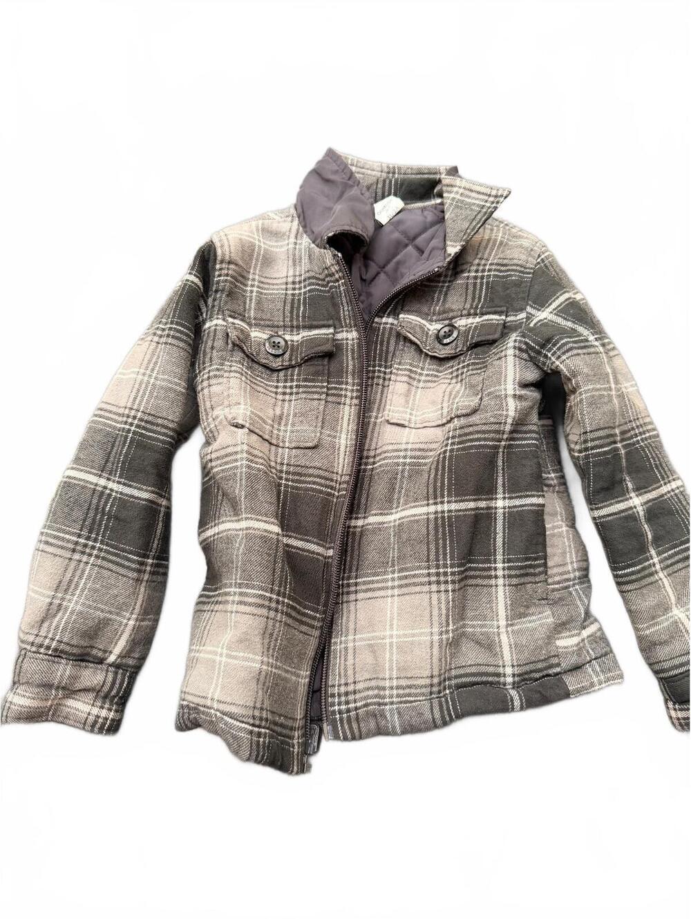 OshKosh B'gosh Toddler Boys Plaid Quilted Jacket Size 3T